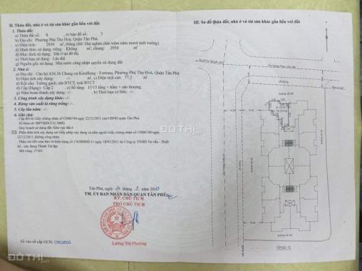 Cần tiền bán gấp căn hộ Lô B chung cư Kim Hồng, Vườn Lài, Tân Phú