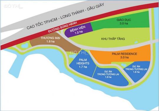 Hàng hiếm! Mua ngay Palm Heights giá tốt nhất thị trường 2PN, giá 3.45 tỷ đảm bảo đúng tin 100%