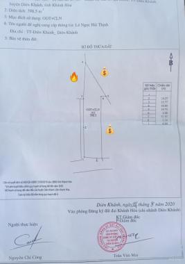 Bán đất thị trấn Diên Khách 5 tr/m2 cách ngã 4 50m theo quy hoạch