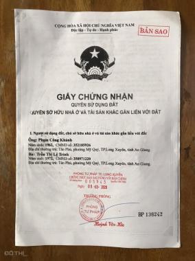 Chính chủ cần bán nhà cấp 4 phường Mỹ Xuyên, Tp Long Xuyên, An Giang