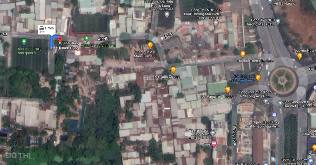 Bán đất khu dân cư Trung Sơn, Bình Chánh, diện tích 500m2, giá 6 tỷ