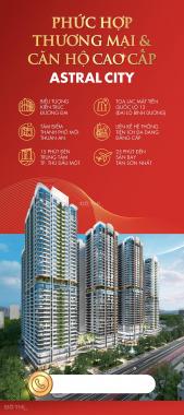 Bán căn hộ chung cư tại dự án Astral City, Thuận An, Bình Dương diện tích 45m2, giá 36tr/m2