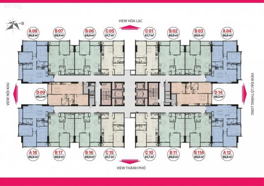 Chung cư Thăng Long Capital mở bán đợt 1 tòa T4, giá chỉ từ 1,2 tỷ căn 2 phòng ngủ, 2 vệ sinh