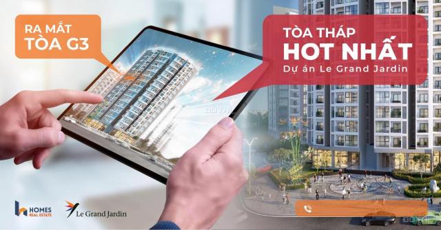 Bán căn hộ 3PN 83,4m2 chung cư Le Grand Jardin view ĐN, TN giá 1 tỷ 947 tr bao VAT & bảo trì