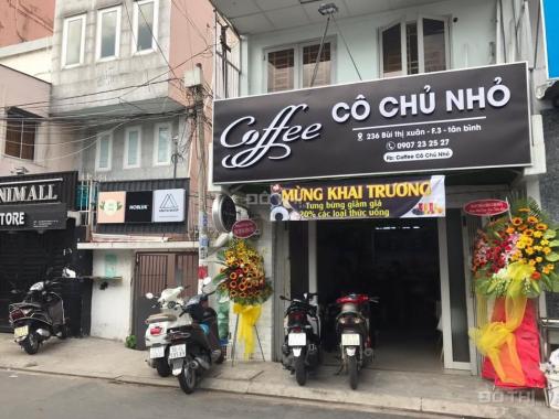 Chính chủ cần sang mặt bằng quán cafe mặt tiền 236 Bùi Thị Xuân, Phường 3, Q Tân Bình
