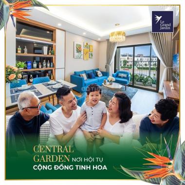 Căn 75m2 căn 2PN, Le Grand Jardin, ban công Đông Bắc, giá 1 tỷ 921 bao VAT & 2% bảo trì