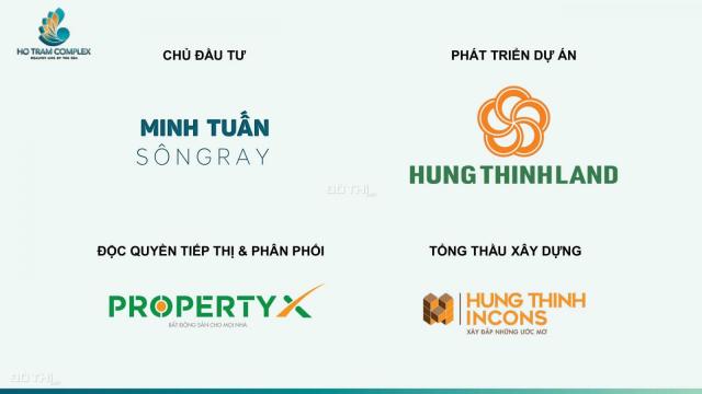 Bảng giá chính xác nhất dự án Hồ Tràm Complex - CĐT Hưng Thịnh. Chỉ 16 triệu /tháng sở hữu căn hộ
