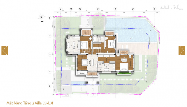 Bán biệt thự vòng cung Sala Saroma, Quận 2, Hồ Chí Minh diện tích 712m2, giá 208 tỷ