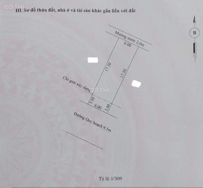 Bán đất Vịnh Mộc ngay cầu vượt Thủy Dương - giá 11, x tr/m2 - mặt tiền đường 9,5 mét