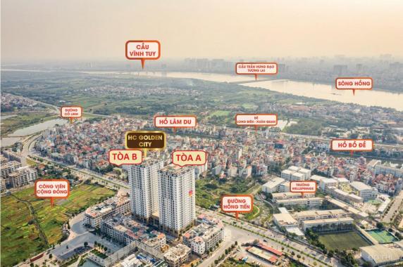 Bán gấp căn nội bộ HC Golden City, nhận nhà ở ngay, chiết khấu cao 4%, quà tặng 50 - 120 tr