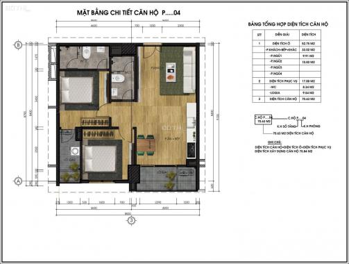 Cần bán nhanh căn hộ chung cư tại dự án CT5 - 6 Lê Đức Thọ