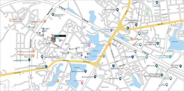 Chung cư đẹp nhất Vĩnh Yên - VP. Tiện ích vượt trội