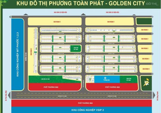 Bán đất nền dự án tại đường ĐT 741, Phường Chánh Phú Hòa, Bến Cát, Bình Dương diện tích 65m2