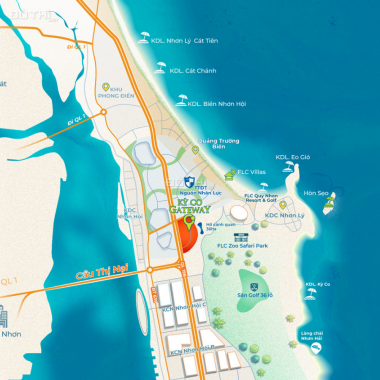 Kỳ Co Gateway đất nền view biển Quy Nhơn sở hữu lâu dài, giá gốc CĐT. Liên hệ ngay 0966.966.548