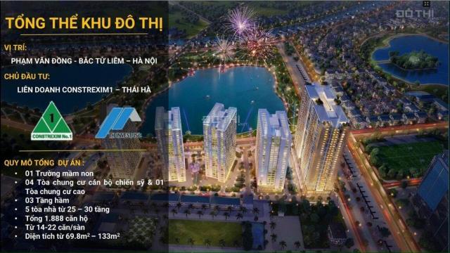 Căn hộ 133.7m2 có 3 ngủ + 1 phòng đa năng rẻ đẹp nhất KĐT Bộ Công An ở 43 Phạm Văn Đồng