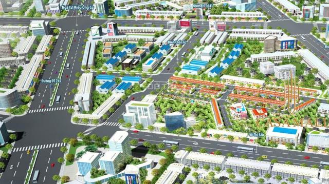 Bán đất nền dự án tại dự án Casa Mall, Tân Uyên, Bình Dương diện tích 60m2 giá 21 triệu/m2