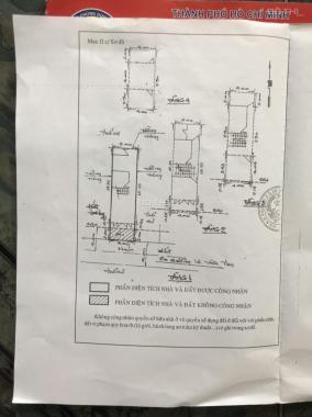 Nhà 2 lầu HXH Lê Văn Thọ gần CV Làng Hoa quận Gò Vấp, đất 60m2