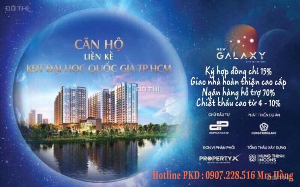 Nhận ngay CK lên 5% khi tham quan sở hữu CH tri thức New Galaxy - sát làng đại học, LH 0907228516