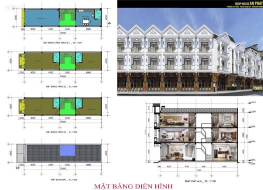 Nhà phố 300m2 An Phát 3,8 tỷ - 1 trệt 2 lầu