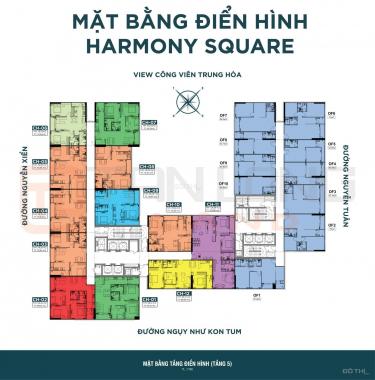 Bán căn hộ Harmony Square (DLC Complex) 199 Nguyễn Tuân đang ra mắt giá đợt 1 chủ đầu tư