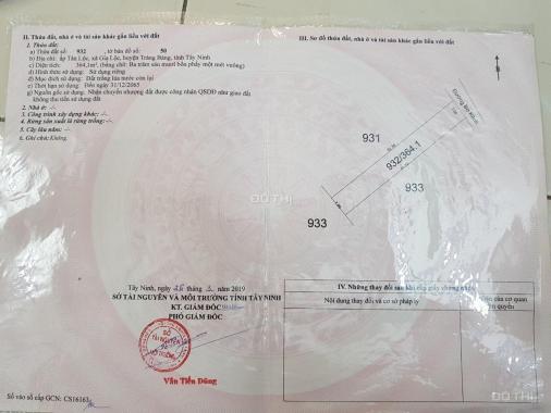 Cần bán đất 2 mặt tiền Ấp Tân Lộc, Xã Gia Lộc, Trảng Bàng, Tây Ninh, giá đầu tư