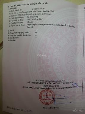 Chính chủ cần bán lô sát góc đất nền XD tự do 90m2 ấp Đồn, Yên Phong, Bắc Ninh - 0961095781