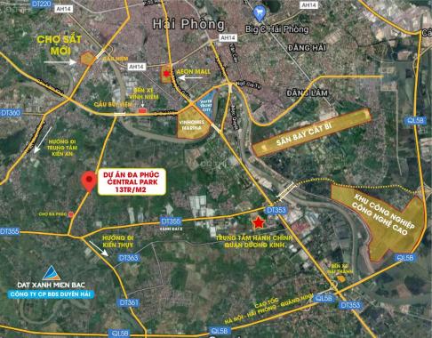 Bán đất xây biệt thự, hạ tầng đồng bộ văn minh ven đô cách AEON MALL 3.5km