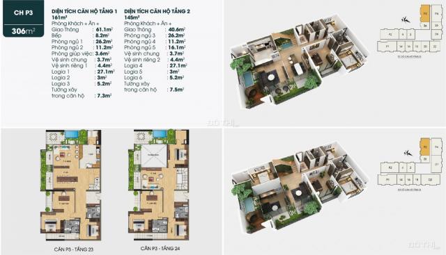 Ngoại giao căn Duplex 323.6m2, giá 7.74 tỷ view Vinhomes Riverside vay 70%