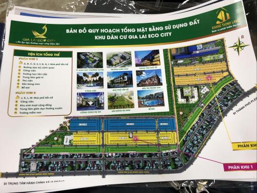 Chính chủ 4 lô liền kề đất quy hoạch thị trấn Chư Prông, Gia Lai