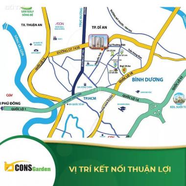 Căn hộ Bcons Garden view Landmark 81, Bitexco chỉ từ 1,15 tỷ/căn 2PN thanh toán trước 30% ký HĐMB