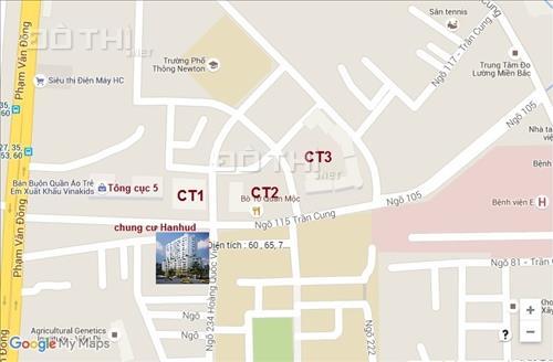 Chính chủ bán căn hộ 807 tòa Hanhud - KĐT Nam Cường cổ nhuế 1 - 93m2 - giá 26,5tr/m2