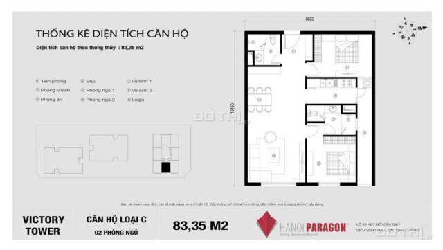 Hà Nội Paragon mở bán tòa C, cam kết giao nhà chỉ 2 tháng sau ký HĐ, giá từ 38.5tr/m2, CK tới 7%