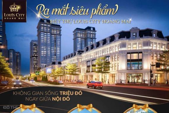 Louis City Hoàng Mai, sản phẩm liền kề, shophouse, biệt thự lâu đài phố 80 - 95tr/m2