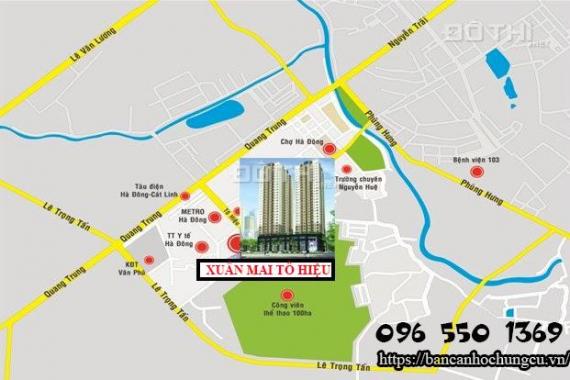 Bán căn hộ chung cư tại dự án Xuân Mai Park State, Hà Đông, Hà Nội diện tích 73m2, giá 1.65 tỷ