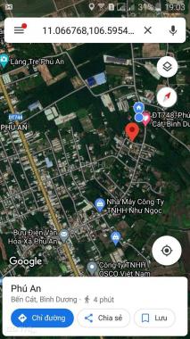 Bán đất tại Phường Phú An, Bến Cát, Bình Dương giá 2.25 tỷ