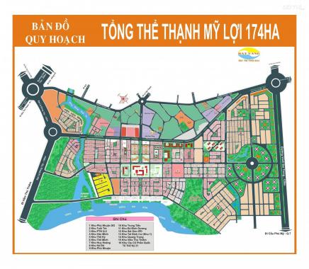 Đất MT Trương Văn Bang, dự án Phú Nhuận 1, Thạnh Mỹ Lợi, Quận 2: (7x19m) đường 40m, giá 310tr/m2