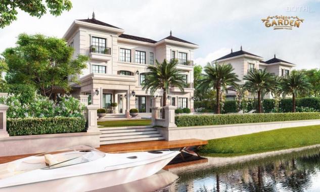 Bán nhà biệt thự tại dự án Saigon Garden Riverside Village, Quận 9, bao trọn view đẹp - 0907228516