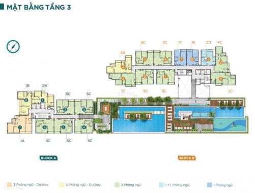 Chính chủ bán căn hộ D Lusso Quận 2, view sông, góc 2PN, tầng 8, giá gốc đã CK 2%, chênh 50 triệu