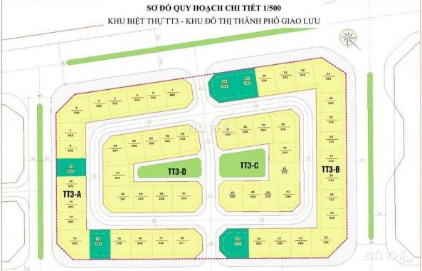 Tổng hợp các căn biệt thự TT3 Thành Phố Giao Lưu - 234 Phạm Văn Đồng