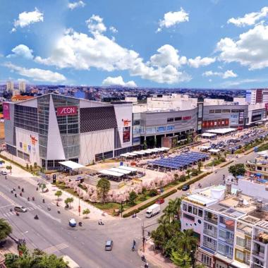 Lô đất biệt thự 235m2 nghỉ dưỡng kề bên siêu thị Aeon Bình Tân, Giá bán: 7 tỷ 550 tr (bao giấy tờ)