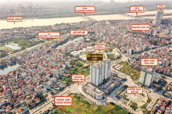 Còn duy nhất căn 2PN (71.4m2) ban công Đông Nam tầng ngoại giao dự án HC Golden City. CK 162 triệu
