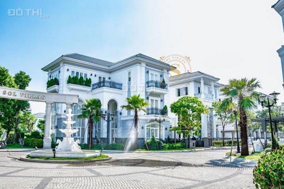 Biệt thự góc Sol Villas 3 mặt tiền cực hiếm, DT 140m2, giá tốt 14,8 tỷ. LH 0902802803