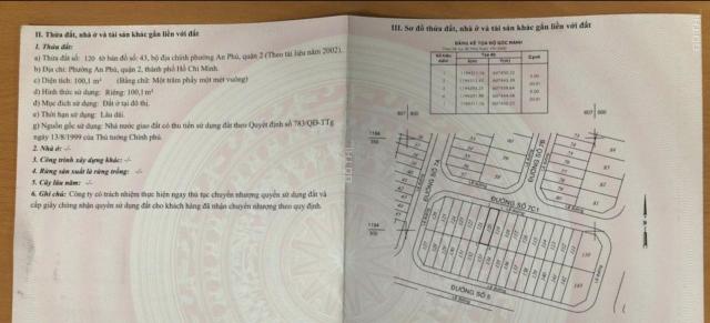 Bán đất An Phú An Khánh khu A đường Số 7 gần cầu Sài Gòn, 140 triệu/m2 100 m2, tel 0918.481.296