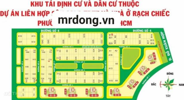 Chính chủ trục chính 25m B4 đường Số 4 Nam Rạch Chiếc đối diện 117ha Himlam Bình An 200m2, 18,6 tỷ