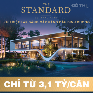Khu biệt lập - dinh thự The Standard An Gia - diện tích đất 5x20m giá bán từ 3.1 tỷ + XD 3 tầng