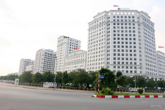 2,4 tỷ căn 3PN full nội thất cao cấp chung cư Eco City VH, ở ngay, đã có sổ đỏ, gói vay 0%/2 năm