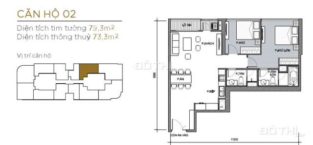 Bán căn hộ Vinhomes Golden River Quận 1 có 2 phòng ngủ với nội thất đầy đủ