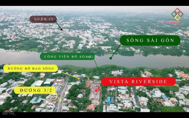 Căn hộ 40m2 đầy đủ nội thất giá từ 950tr (VAT, nội thất) bancong view sông và view thành phố