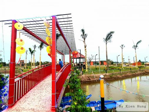 Dự án Long Cang Riverpark, đường Nguyễn Trung Trực, liền kề KCN Cảng Bourbon, cách TT TP HCM 25p