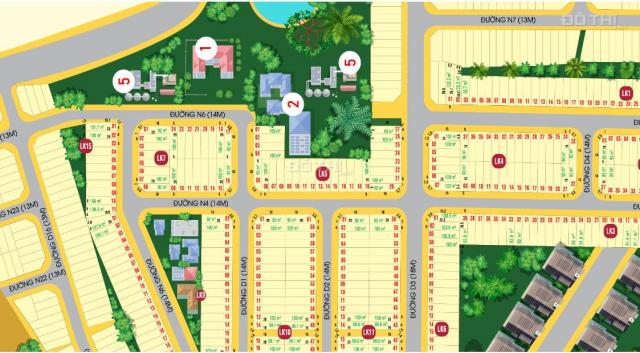 PNR Estella - Đấ nền khu dân cư quy hoạch đồng bộ - Đường trước nhà 14m - 18m không gian sống xanh